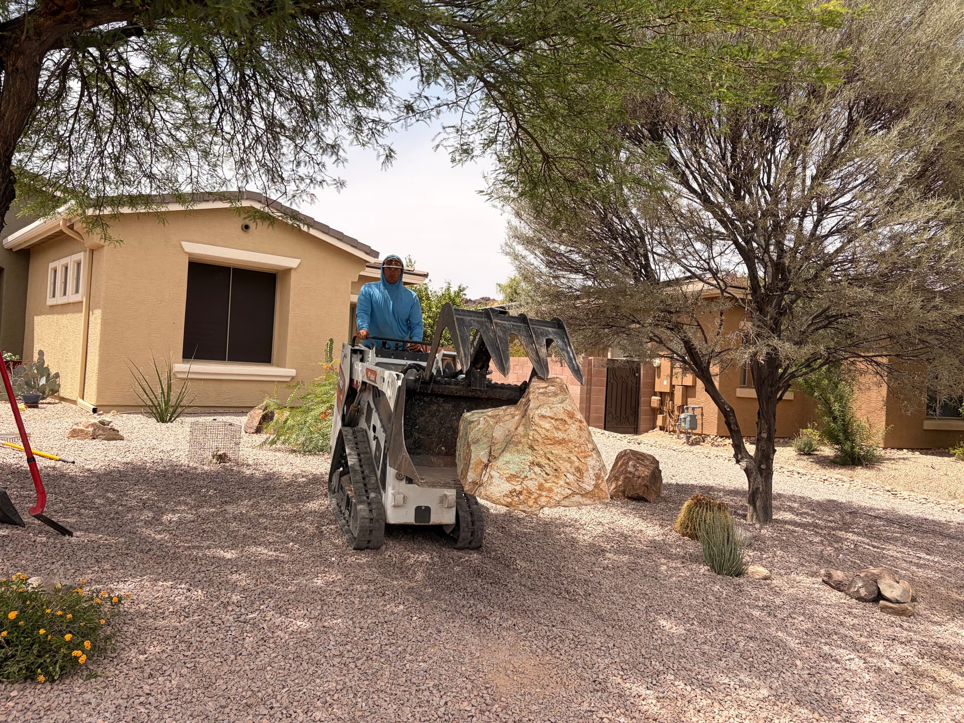 Gallery photos for Post-Construction Yard Graded, Rocked, and Built to Last: Image #2