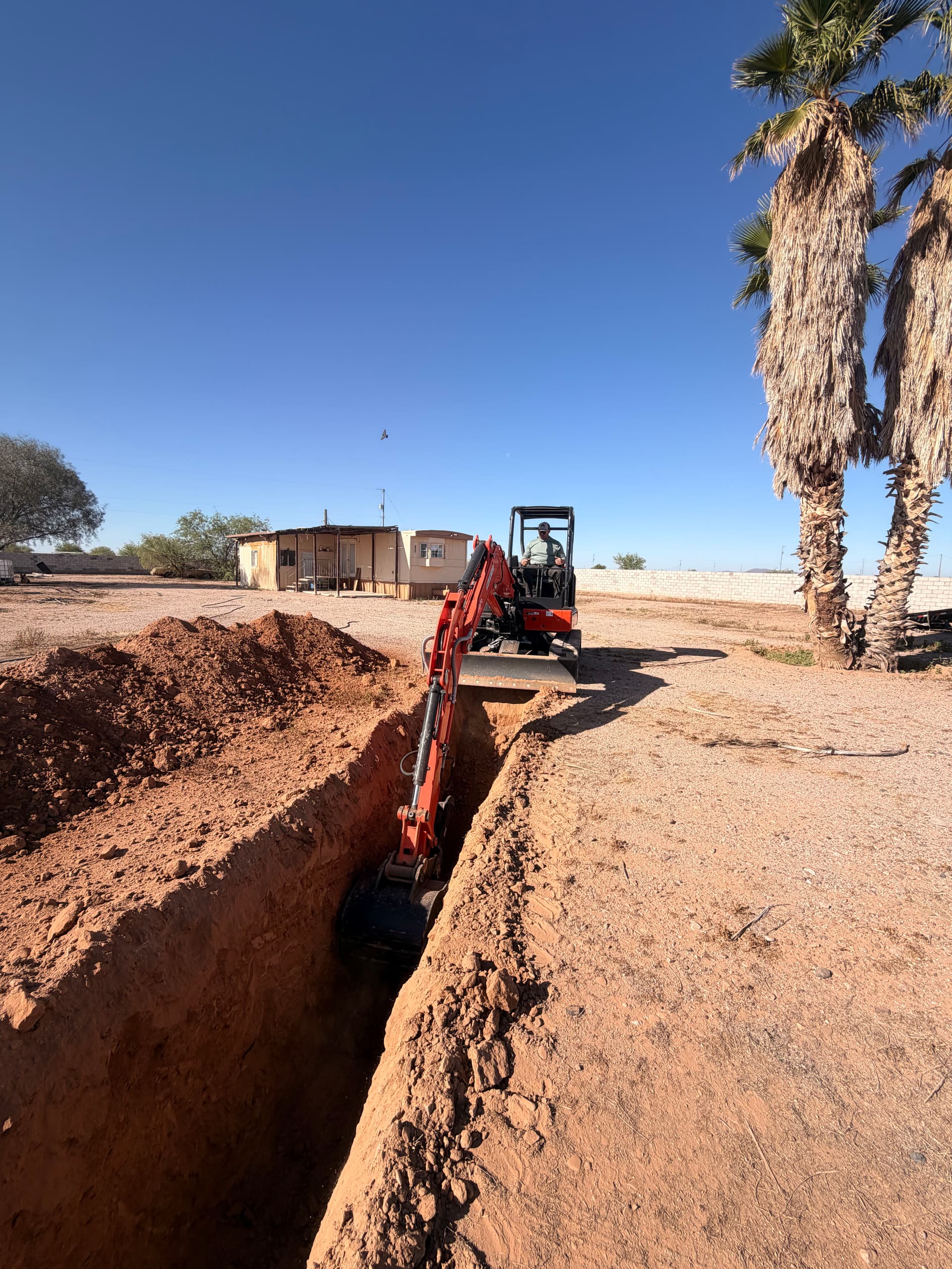Geological Trenching for Earth Fissure Investigation in Casa Grande AZ image