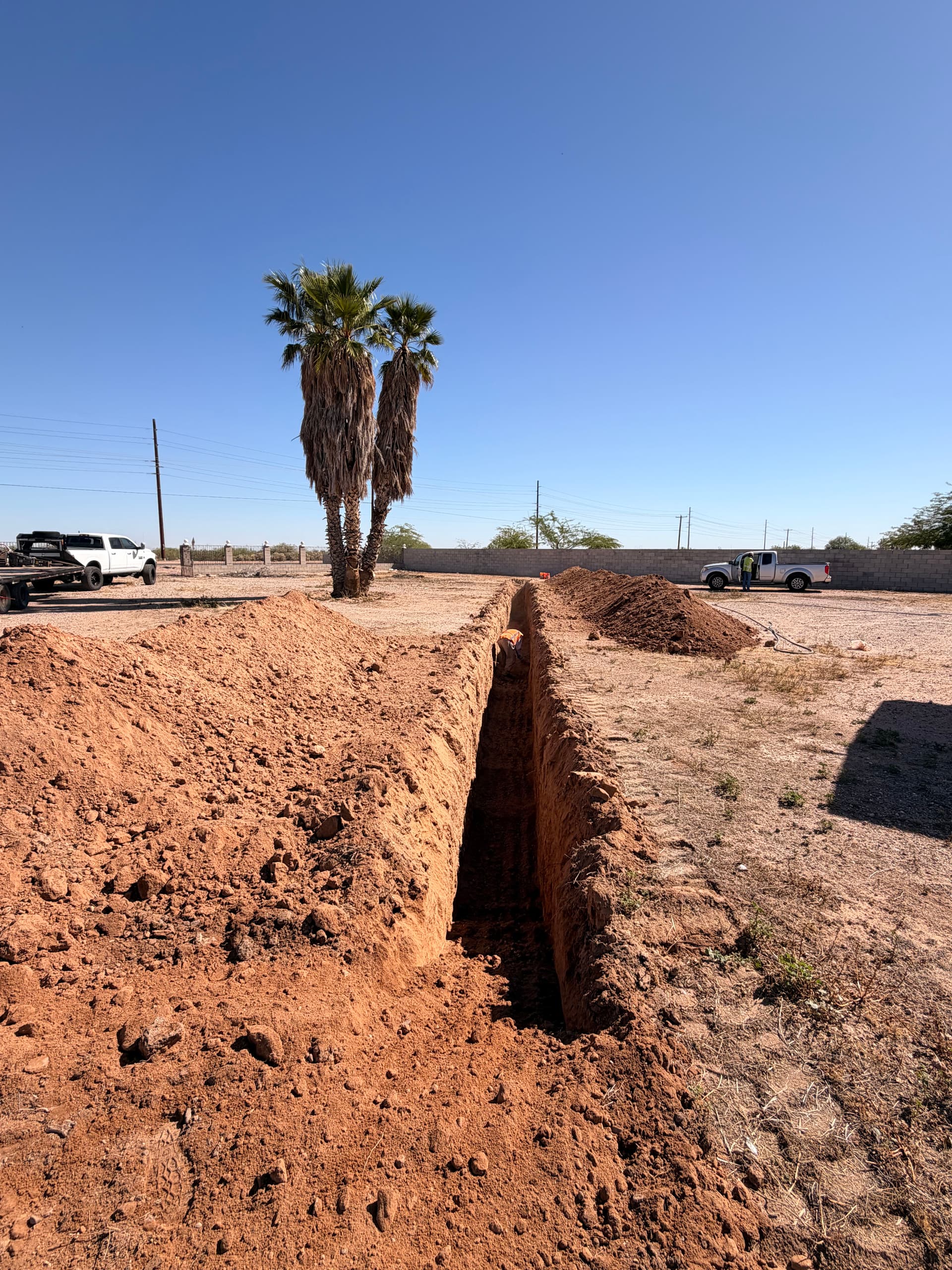 Gallery photos for Geological Trenching for Earth Fissure Investigation in Casa Grande AZ: Image #2