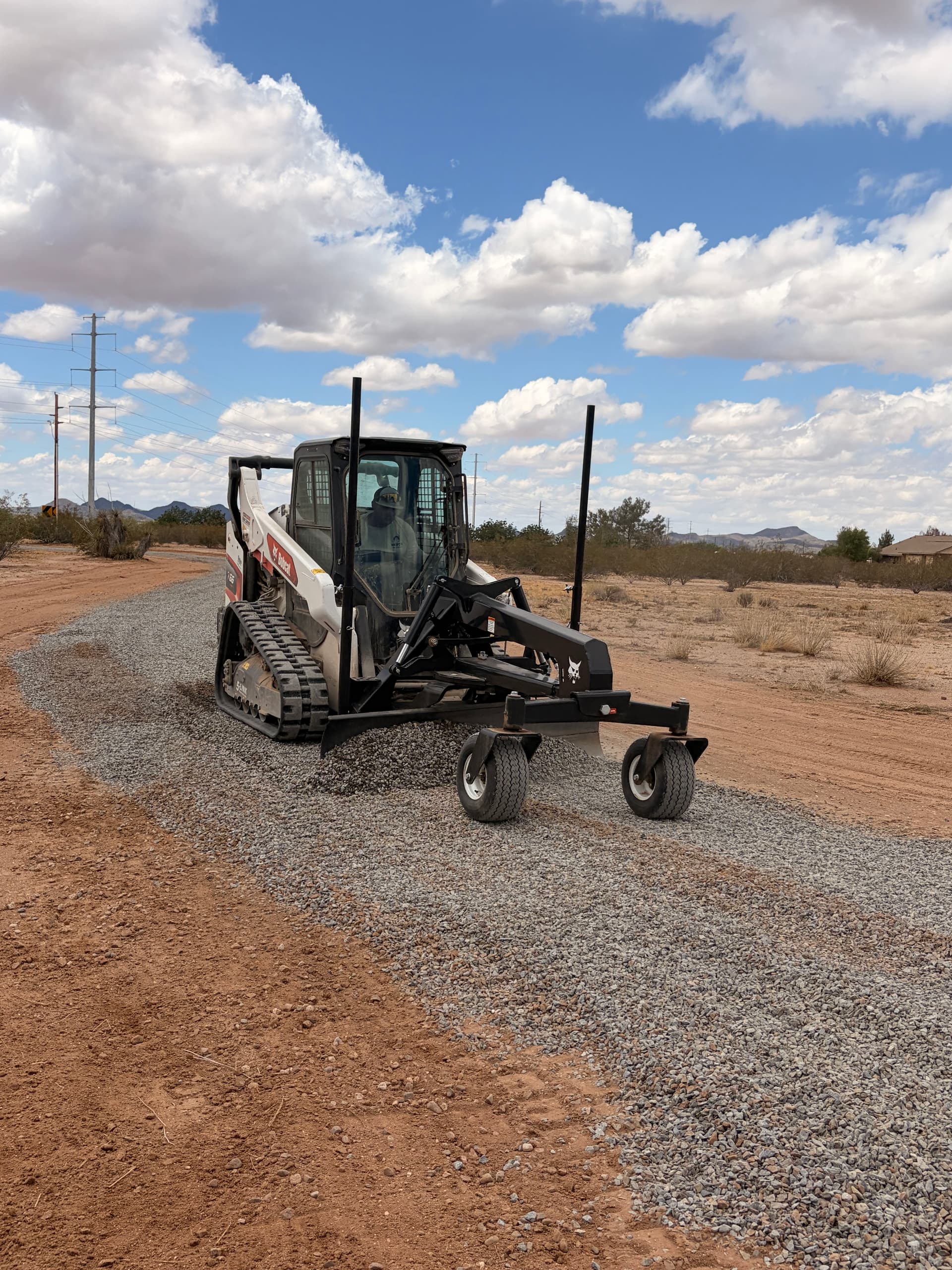 Gallery photos for Gravel Driveway Repair and Base Rebuild in Marana: Image #3